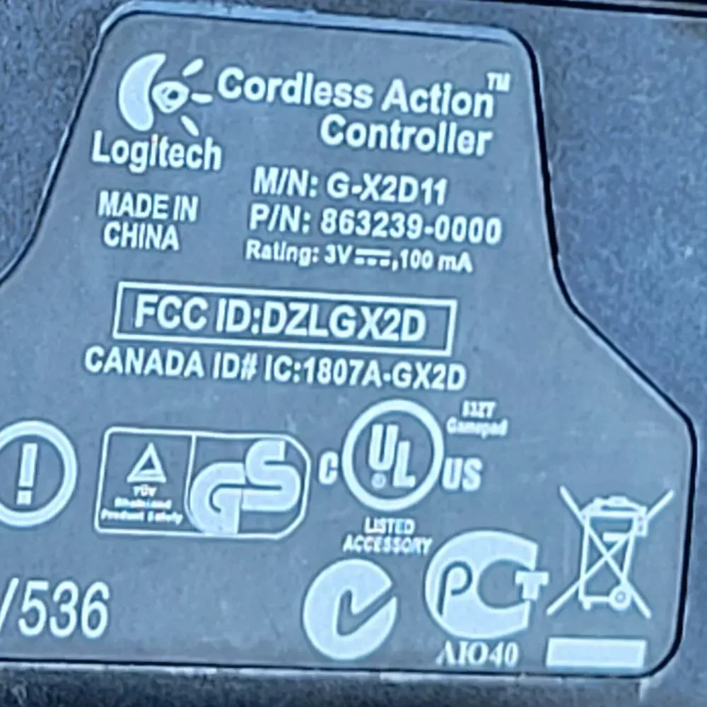 Logitech PlayStation  Cordless Action Controller G-X2D11